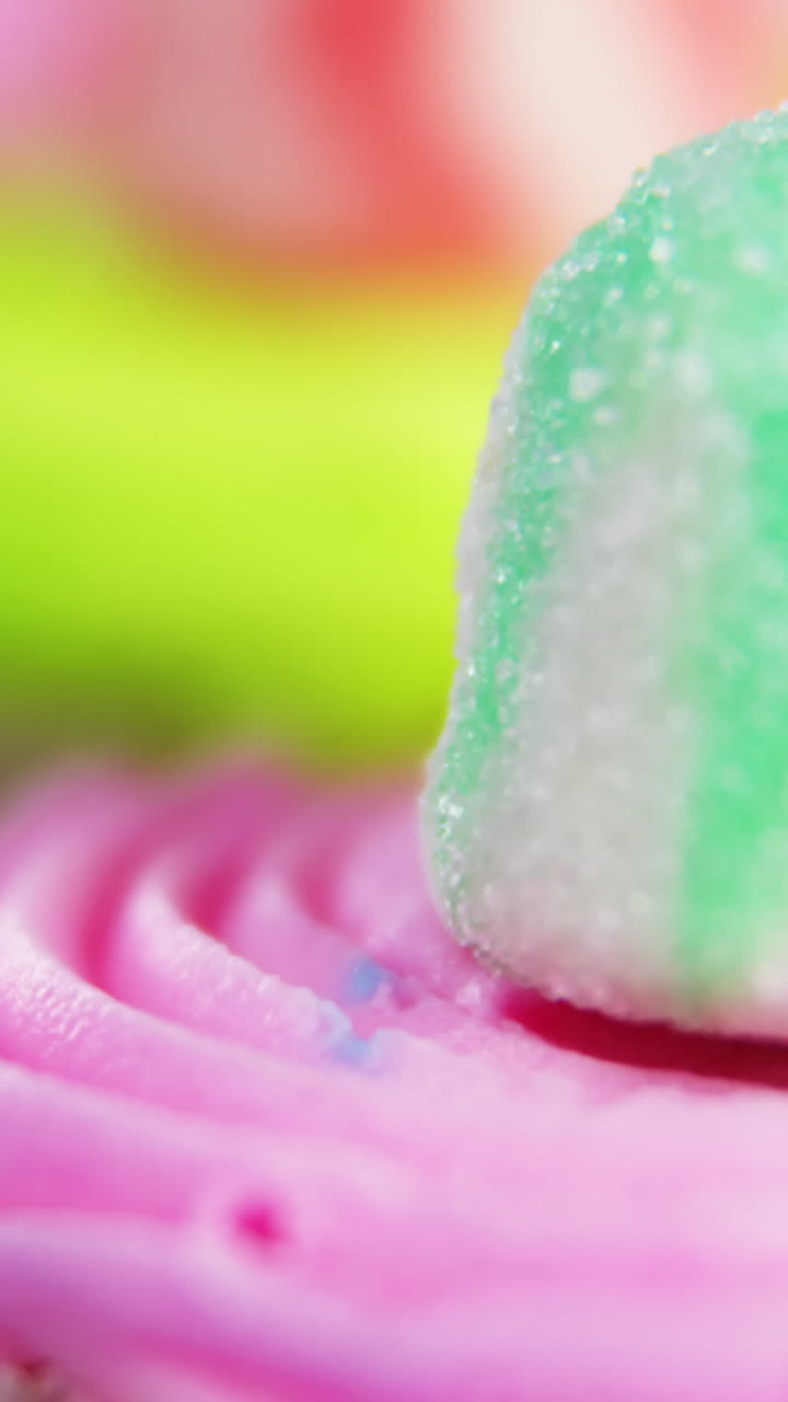 primer plano de un pastelito