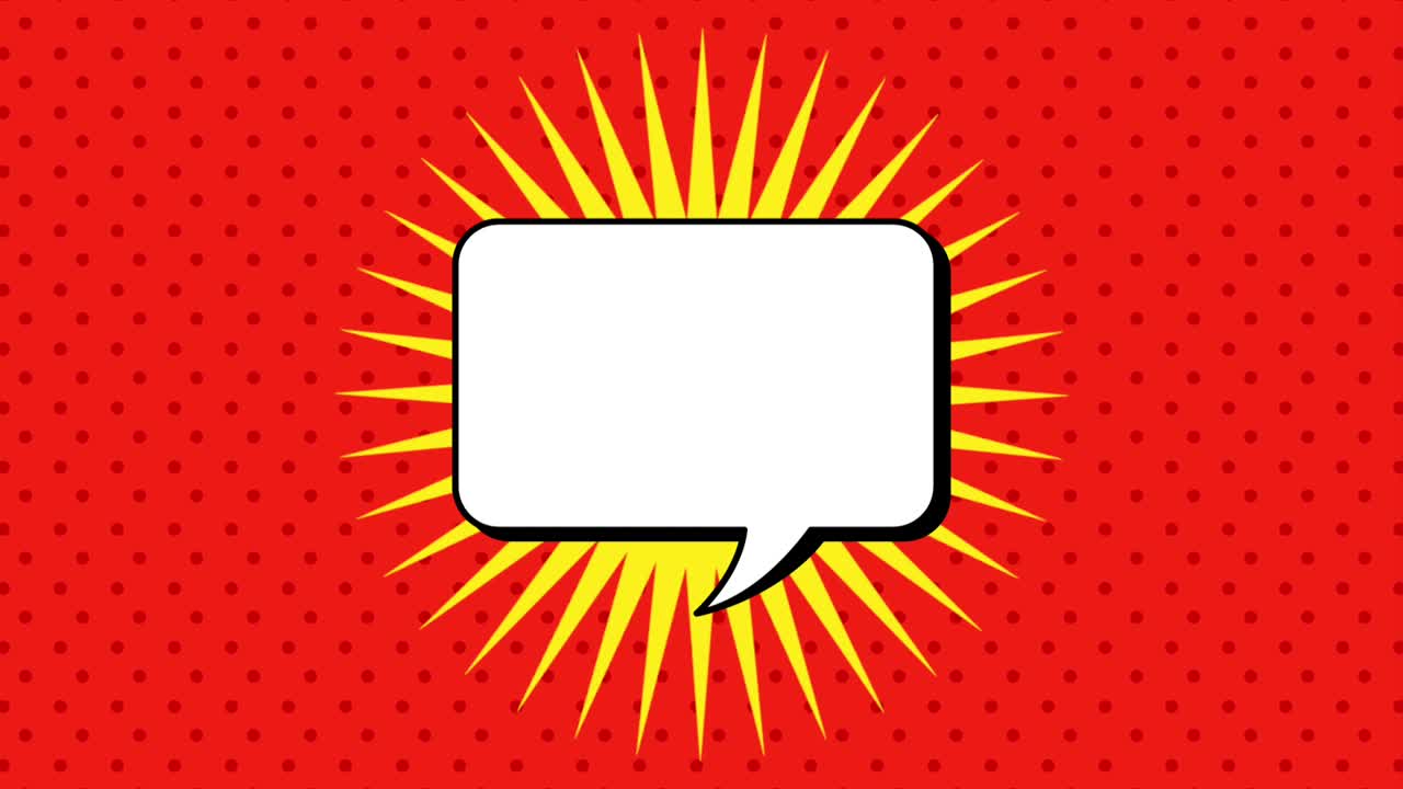 animación de arte pop en hd