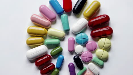 pills and capsules for medication