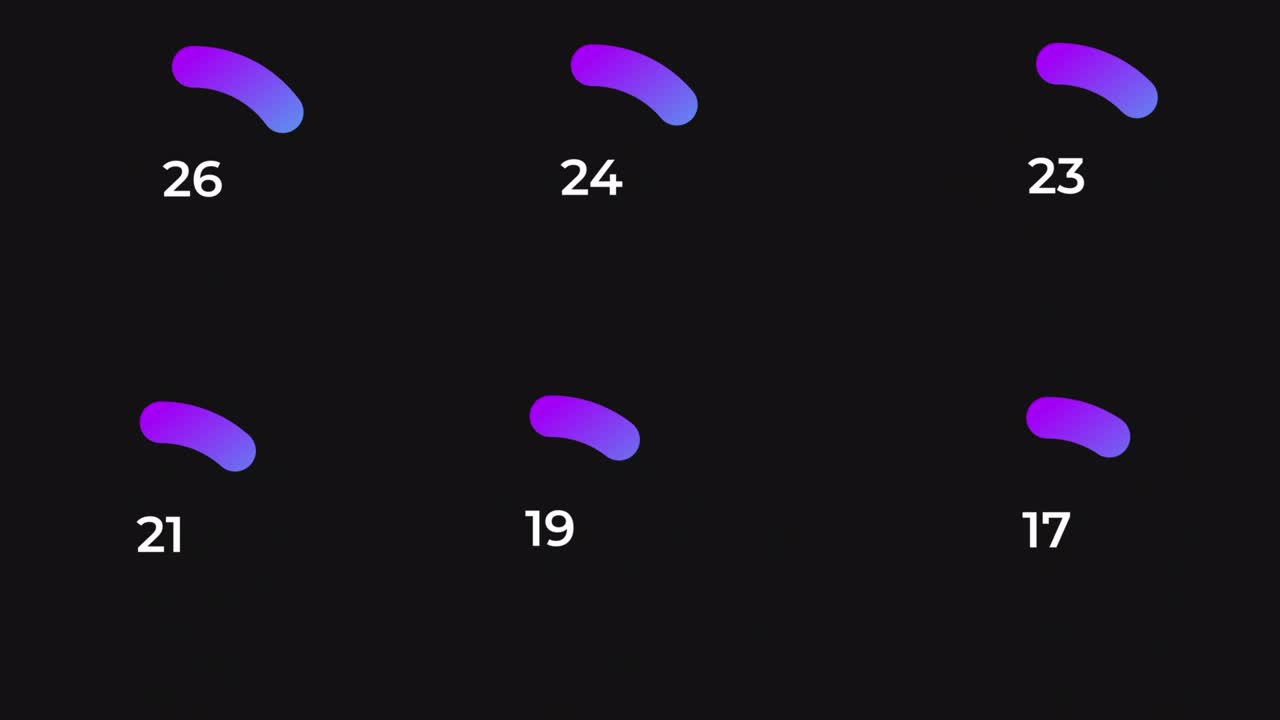 диаграммы процента круга наука футуристическая нагрузка кольцо круга. анимация передачи нагрузки 0-100% в синем эффекте науки. нагрузка футуристическое кольцо кольца орбитальный градиент