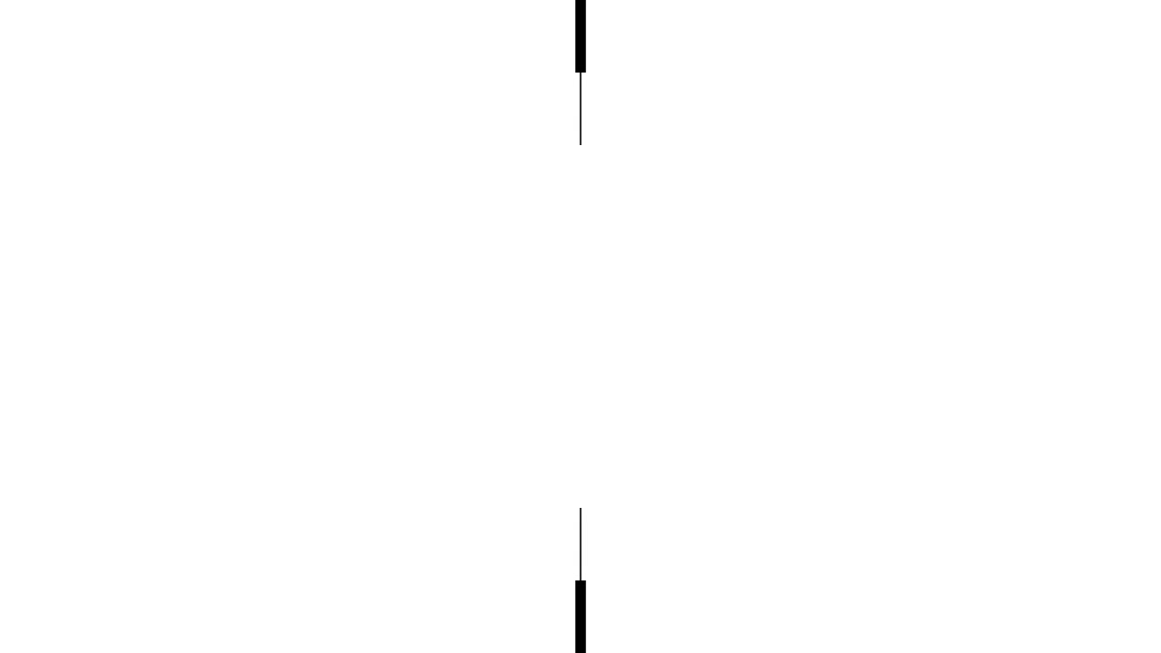 Abstrakt geometrisk overgang med hvide firkanter, der lukker på sort baggrund
