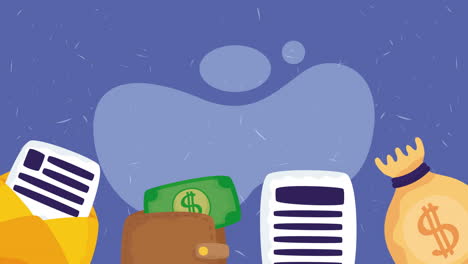 documentos financieros y dinero
