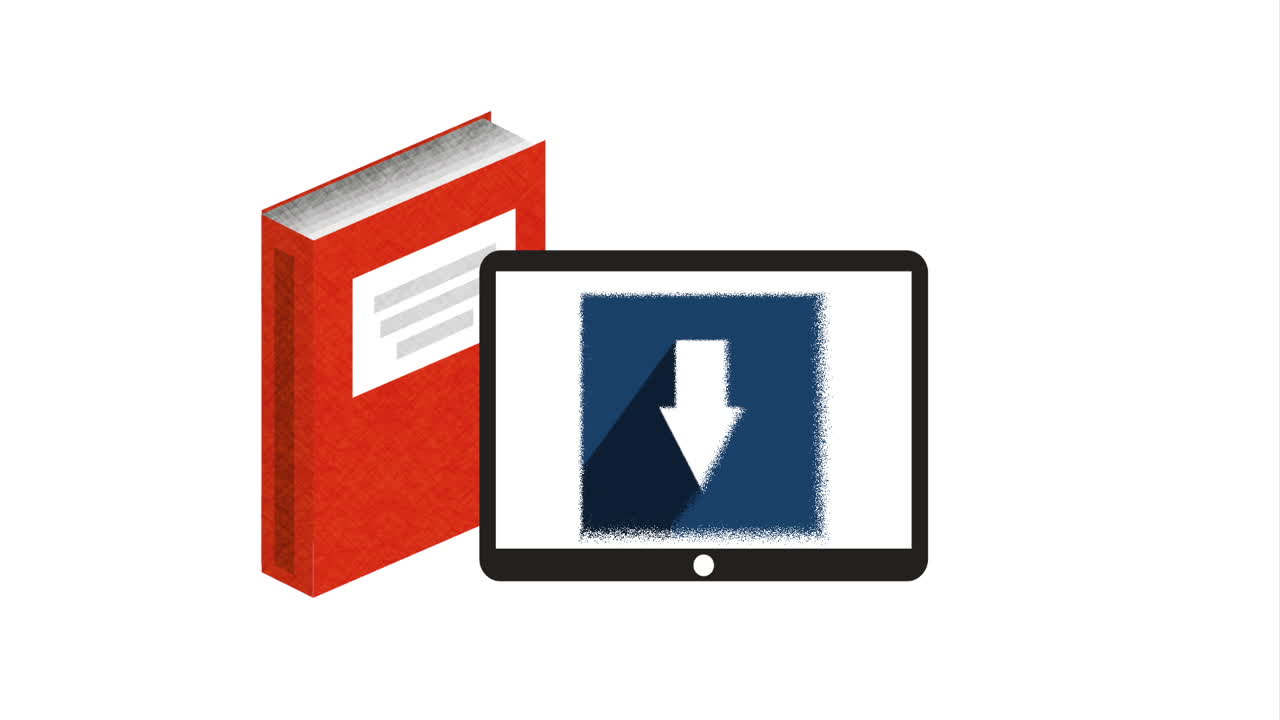 descargar diseño de libros electrónicos, animación de video