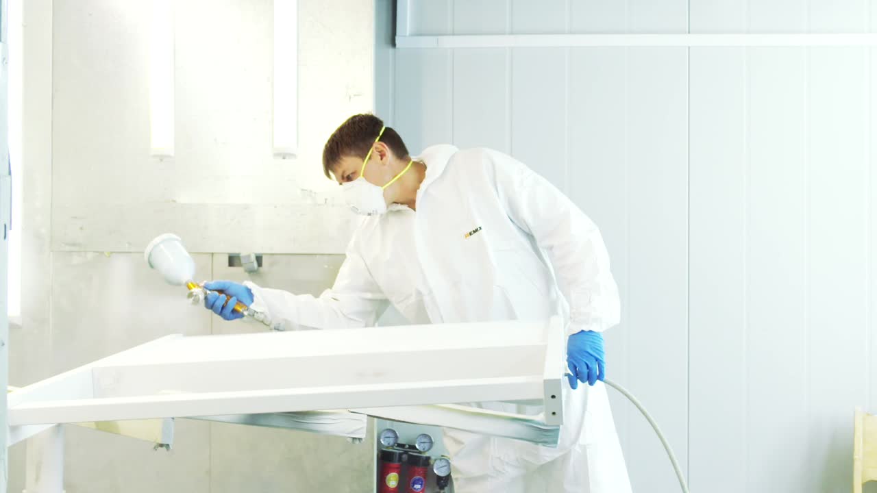 proceso de pintura industrial