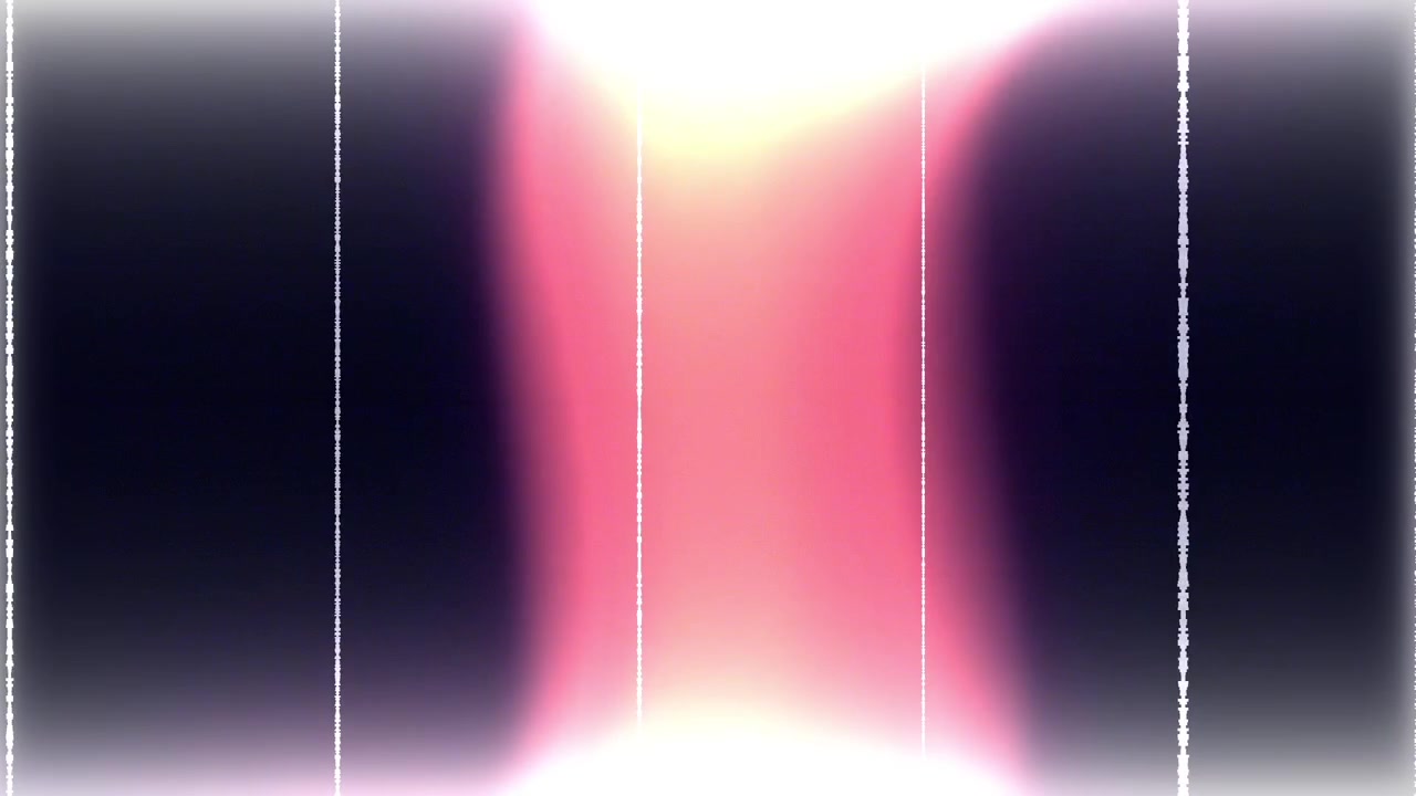 Abstract Digital Light Leak with Vertical Lines and Color Shift