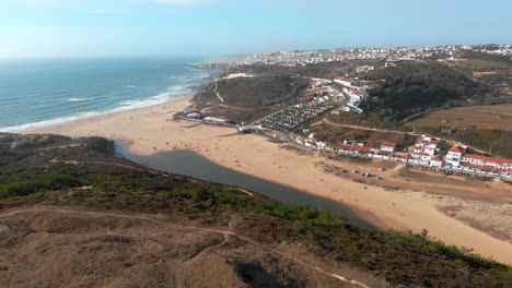 Foz-Do-Lizandro-Playa-De-La-Ciudad-De-Ericeira-En