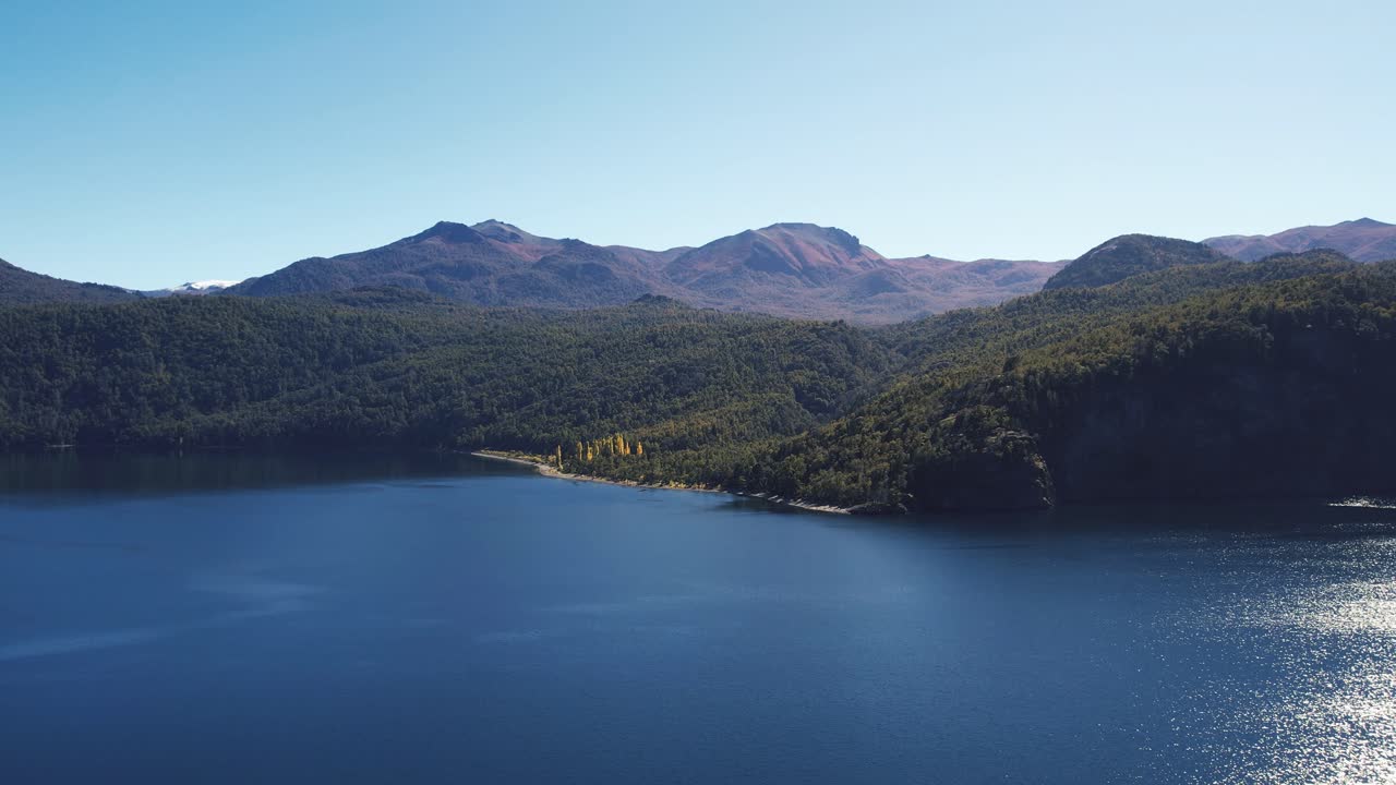 아름다운 풍경의 드론 영상