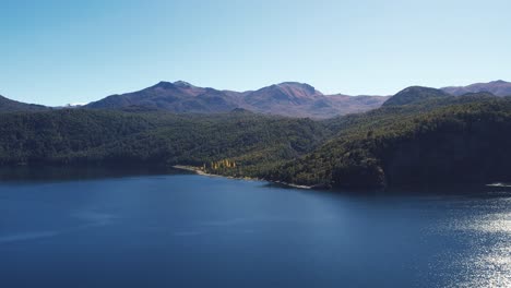 drone footage of a beautiful landscape