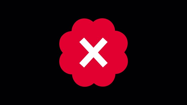 Soft Badge Cross Icon Animation