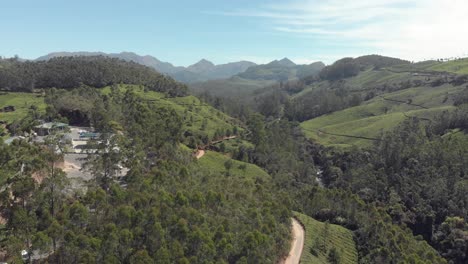 4k drone footage of munnar