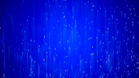 Abstract animated loop with moving numbers - stock video