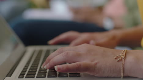 close-up-business-people-hands-using-laptop-computer-typing-email-brainstorming-project-browsing-smartphone-social-media-messages-sharing-communication-in-office