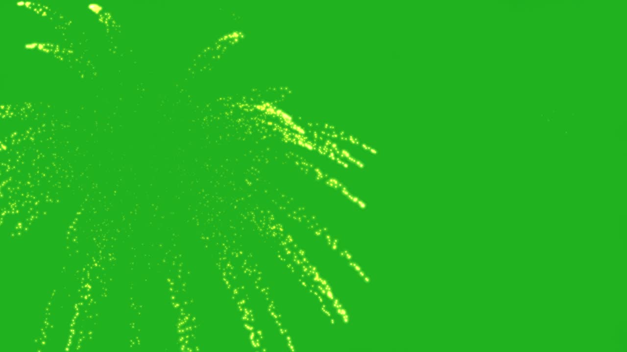 grietas de fuego gráficos de movimiento de pantalla verde