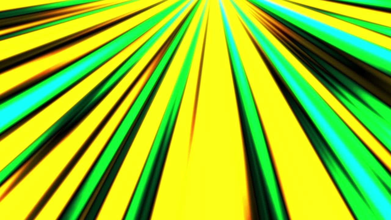 Animazione di sfondo astratta e colorata con linee luminose veloci