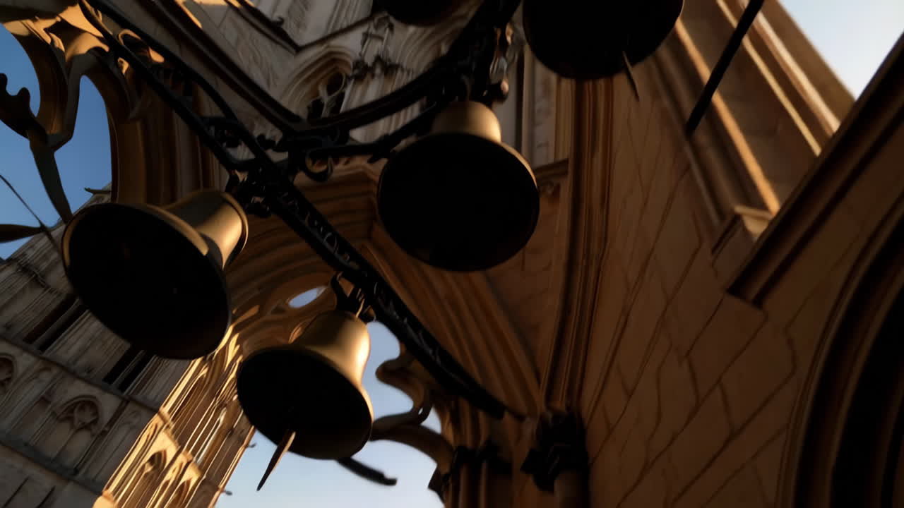 Antique Bells of a Cathedral
