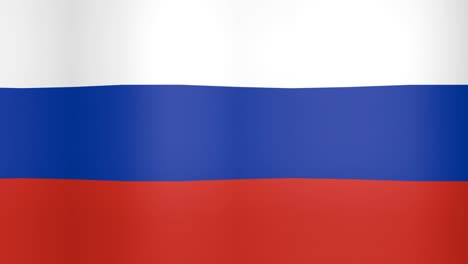 waving flag of russia looping background