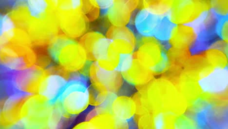 colorful bokeh animation