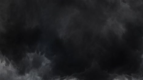 Stormy-sky-with-supercell-thunderstorm-and-lightning-bolts