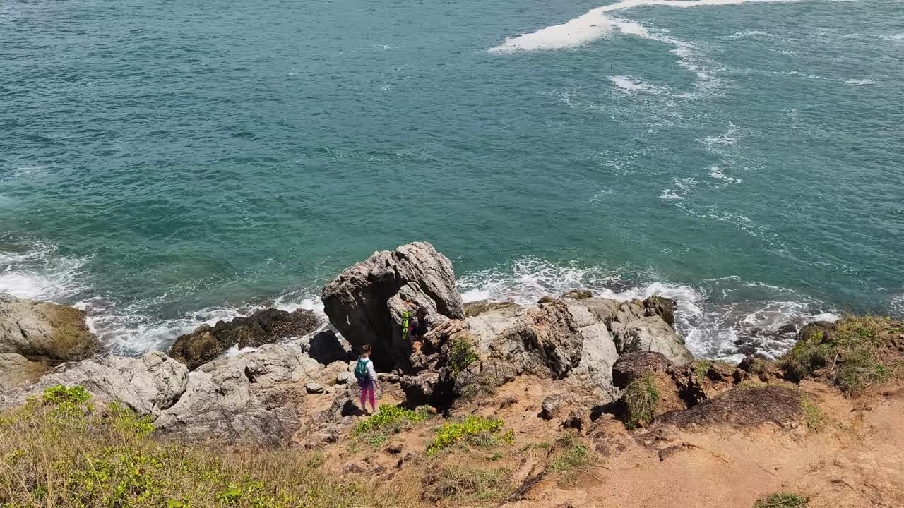 Coastal Viewpoint with Person
