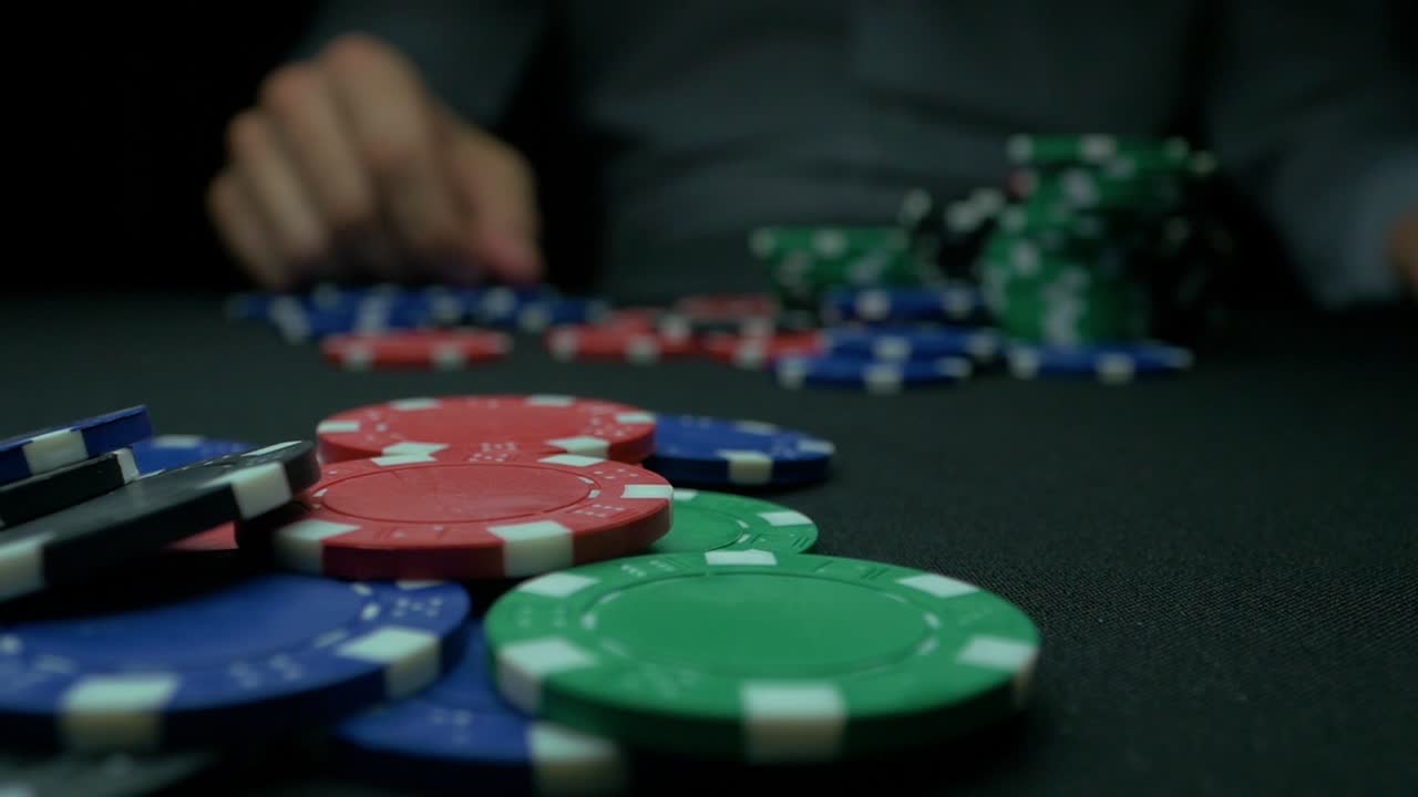 juego de póquer en curso