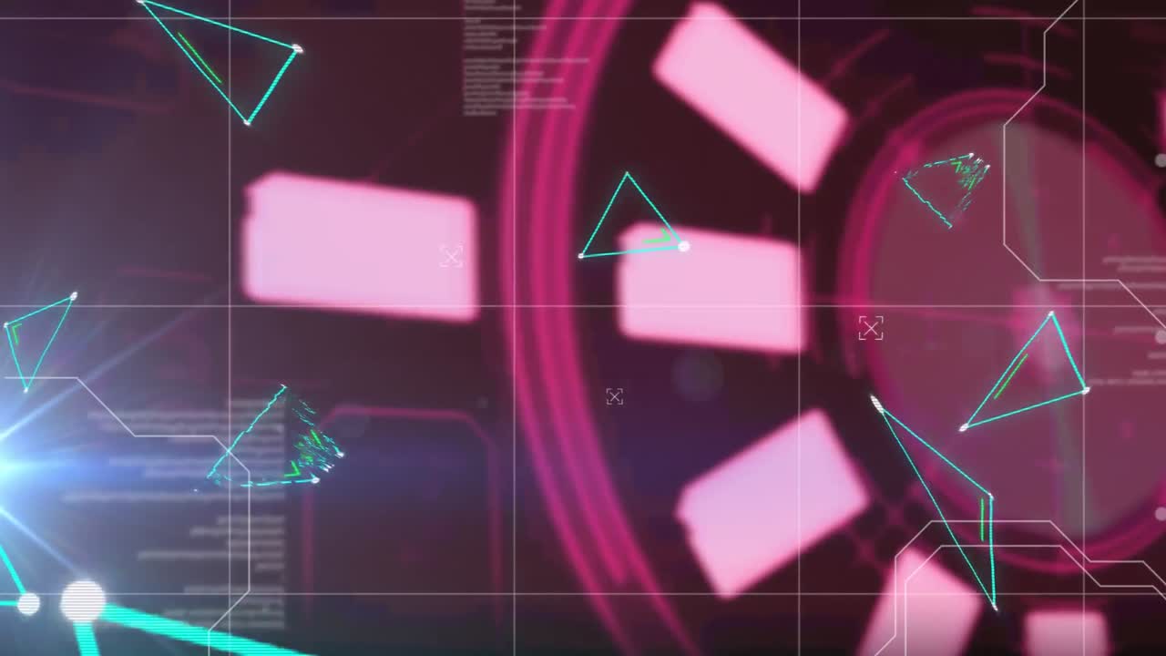 스 ⁇  스캐닝과 그리드에 대한 데이터 처리 애니메이션