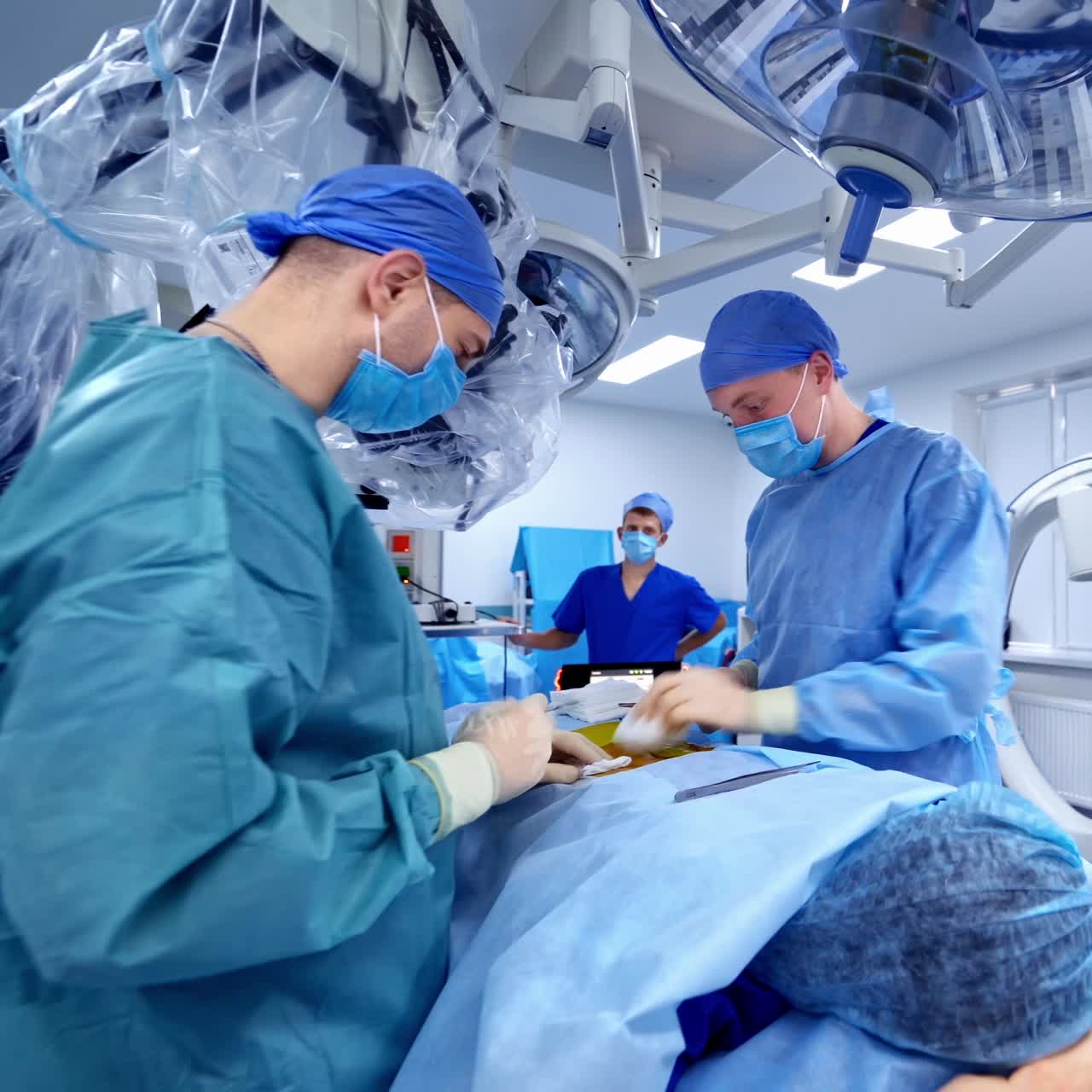 Modern surgical operating room