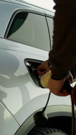 carga de un vehículo eléctrico