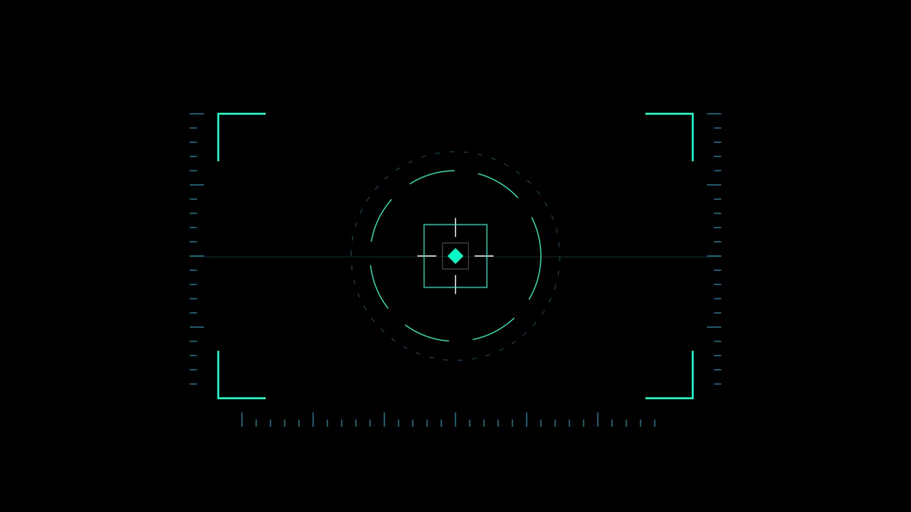 Digital Camera Viewfinder Interface Overlay