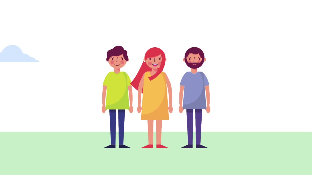 las personas, el personaje, el avatar.