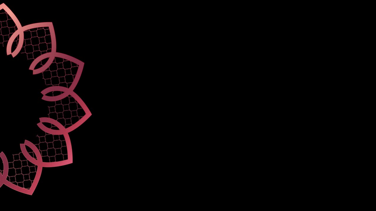 ramadán trasfondo islámico - 4k ramadán islámico - formas geométricas - (loopable) -