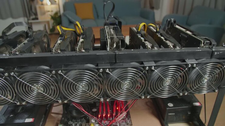 Cryptocurrency Mining Rigs