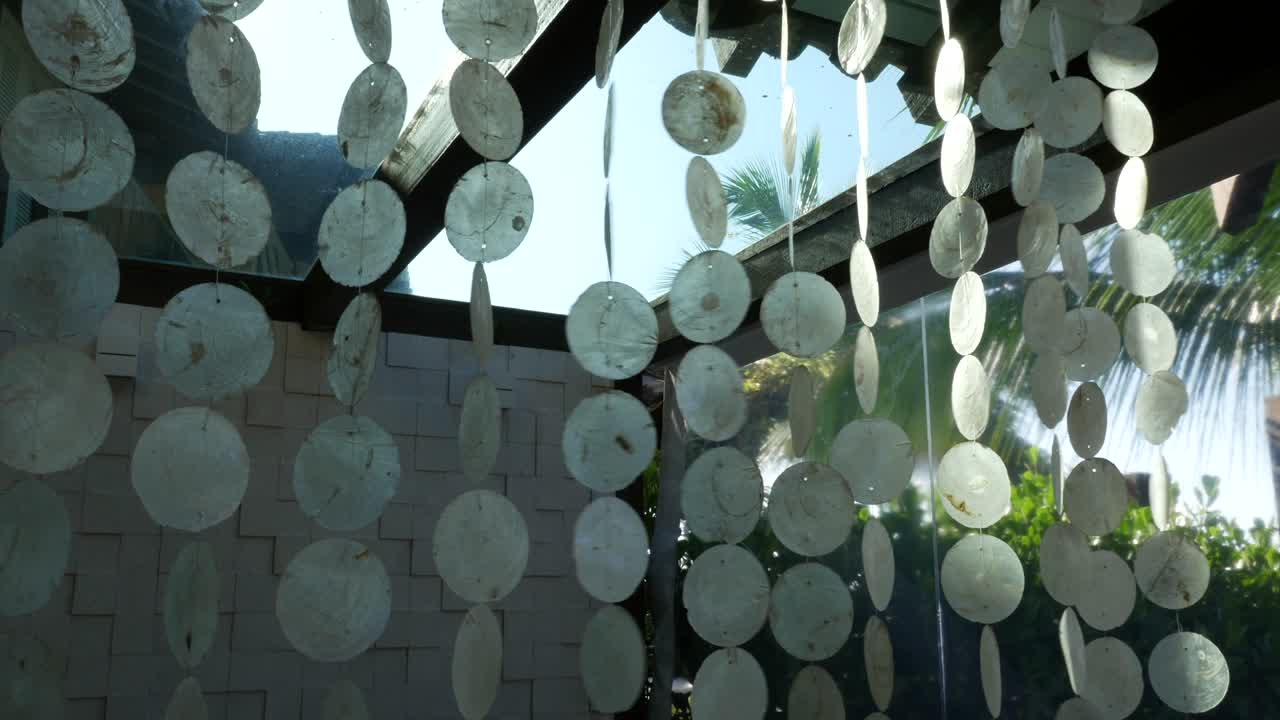貝殻の壁 - 風鈴