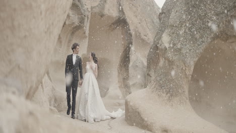 winter wedding in cappadocia