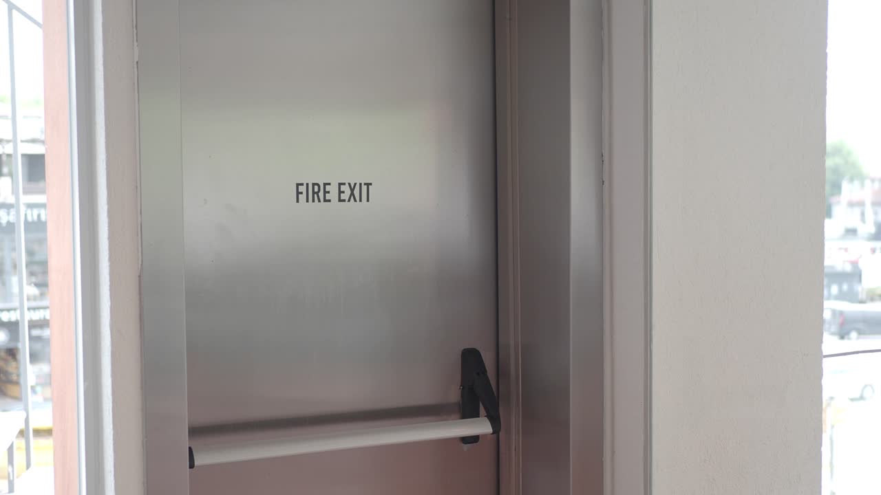 Fire Exit Door