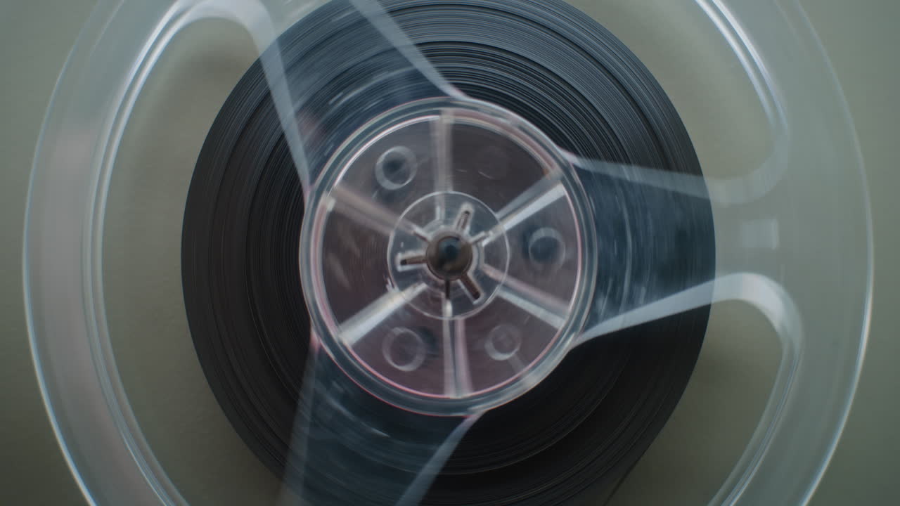 Vintage Reel-to-Reel Audio Tape