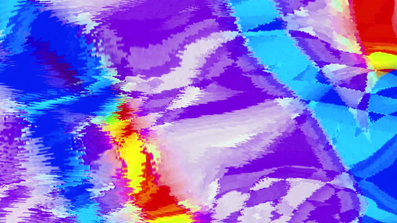 el fondo iridescente de la ciencia ficción digital psicodélico y reluciente