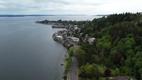 drone flight over dr sw beach