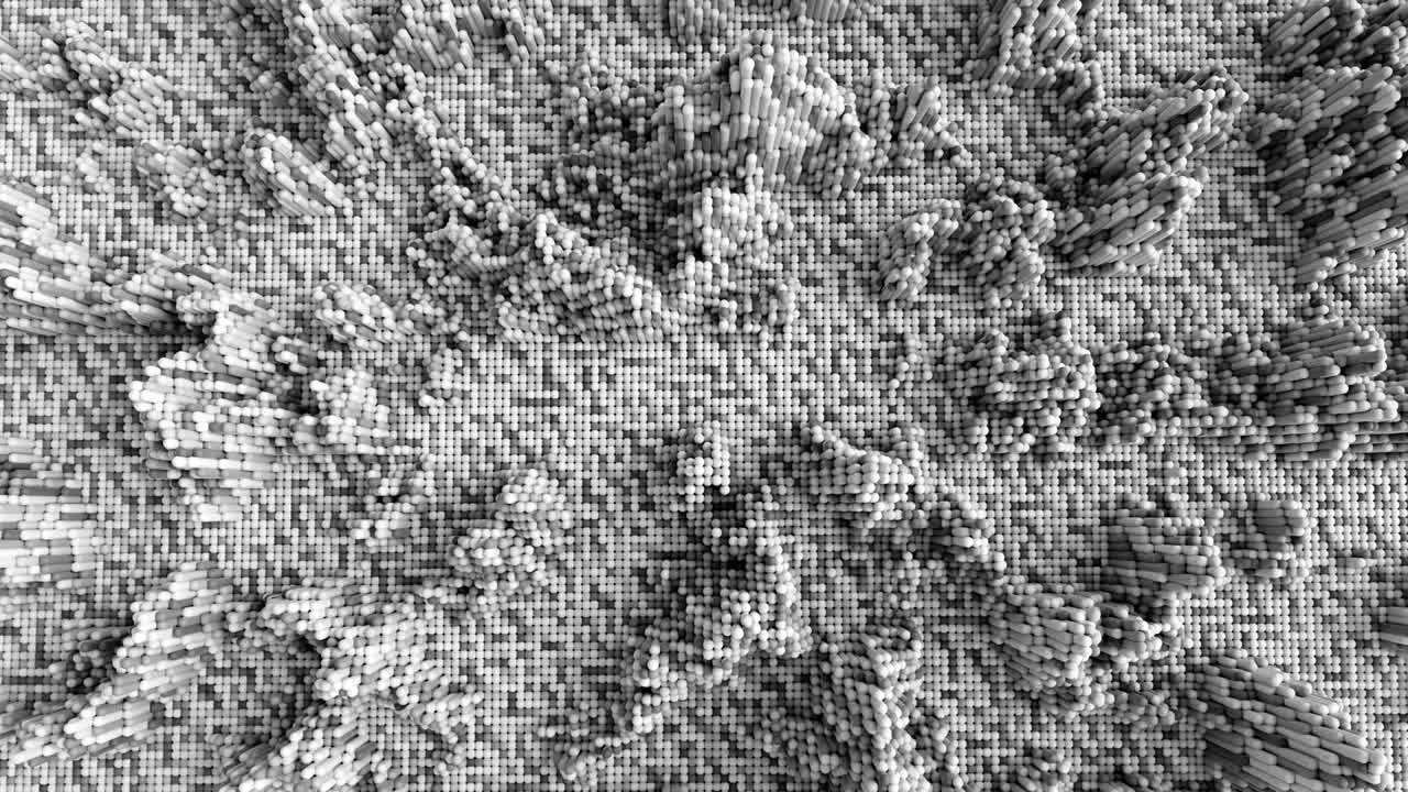 4k código genético abstracto.