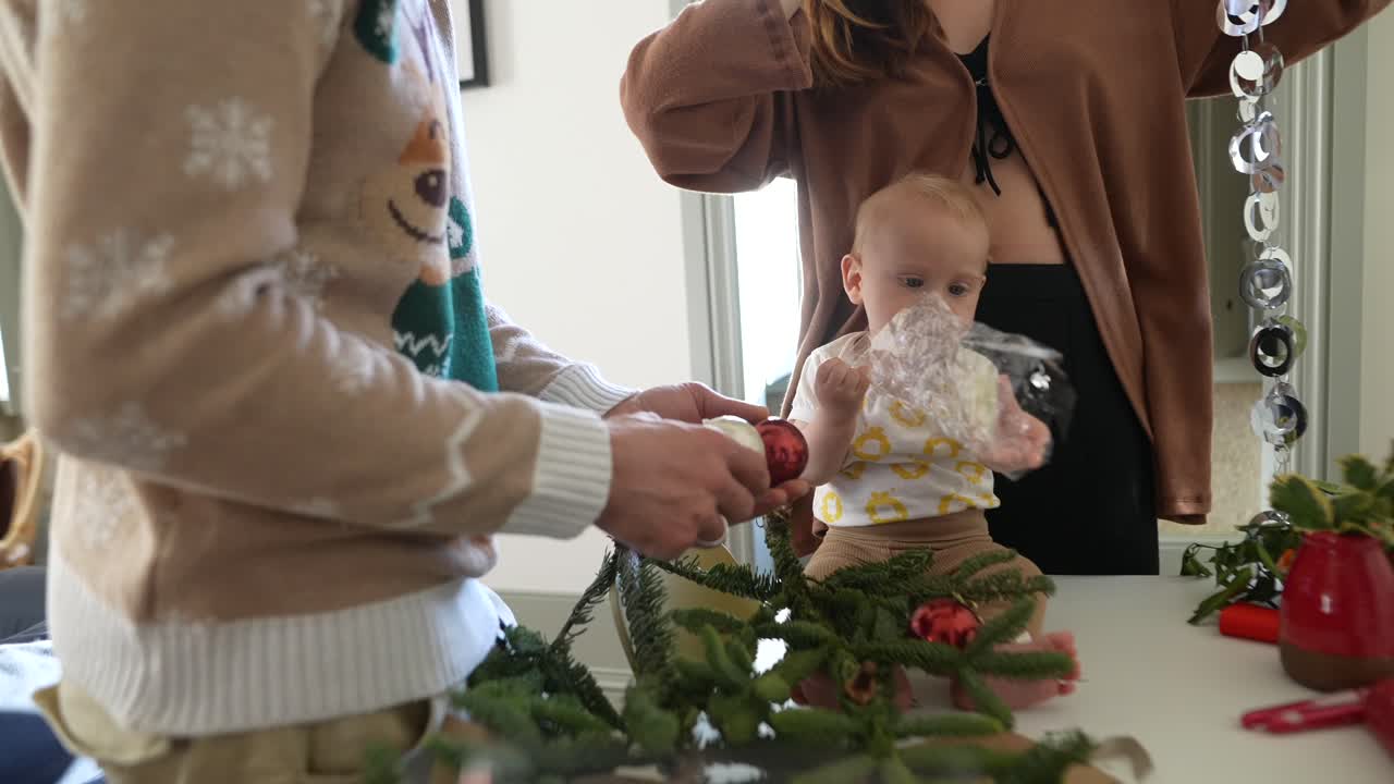 decoración familiar para navidad