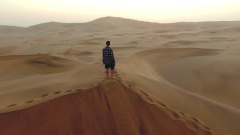 Contemplando-La-Inmensidad-Del-Desierto