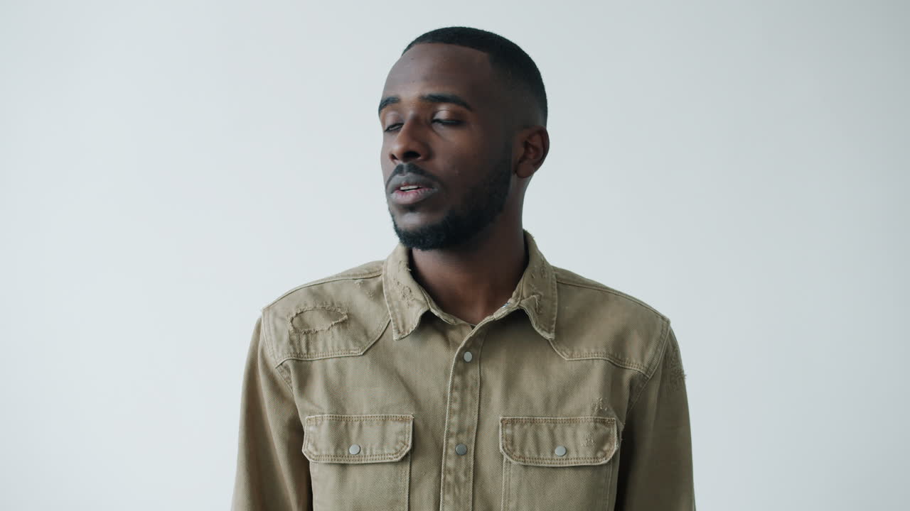 Man Winking and Smiling Portrait