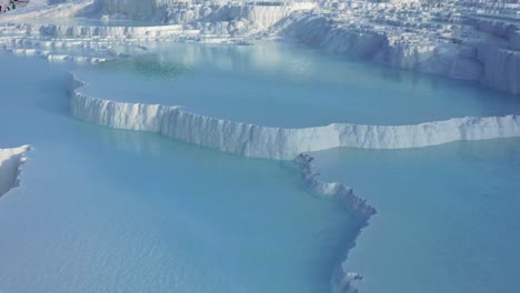 piscinas y terrazas naturales de travertino en pamukkale