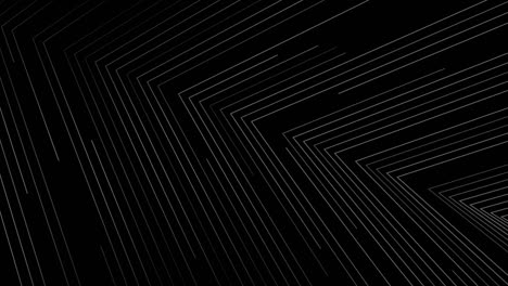 black and white abstract minimal motion background with lines