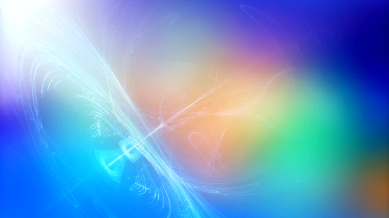 추상적인 배경, 푸른 빛 효과, 완전한 색상, 자연 분위기, 모션 흐릿한 스크린.