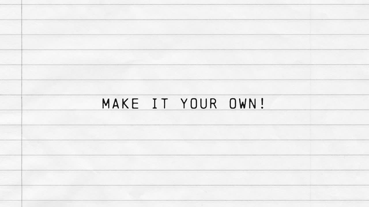 Typewriter Text Animation with Various Backgrounds