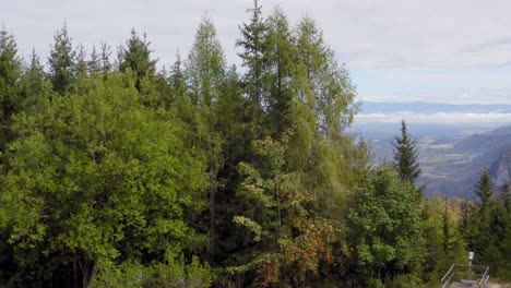 mountains and clouds on horizon