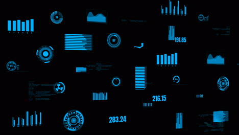 visionary industry data dashboard presenting machine status