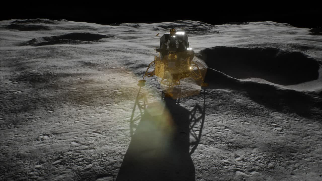 lunar landing mission on the Moon