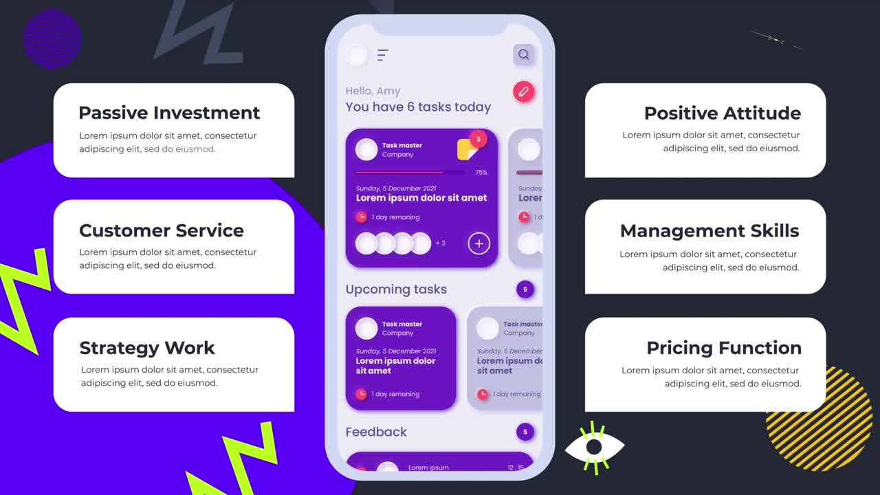 Animated Business Consulting Services Presentation Template