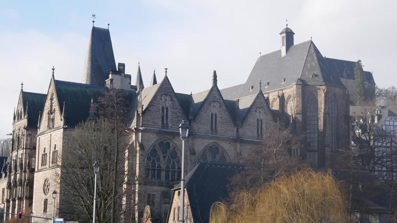 마르부르크의 오래된 대학, 헤센, 독일 필립스 대학, 오래된 대학, 마르부르크, 헤센, 독일